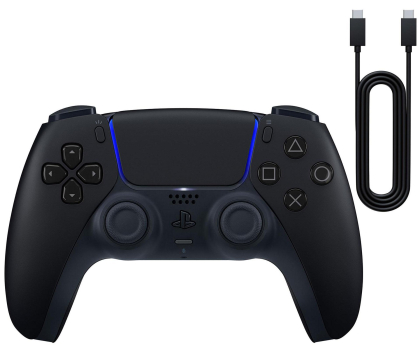 Akcesoria do konsol Sony Playstation 5 DualSense Midnight Black (PC)